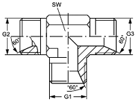 Тройник BSP 60